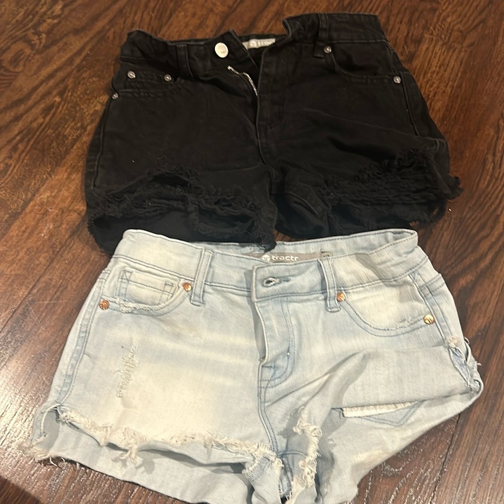 Tractr Jean shorts (2) size 12.